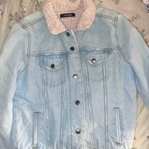 Sherpa jean jacket by REFUGE